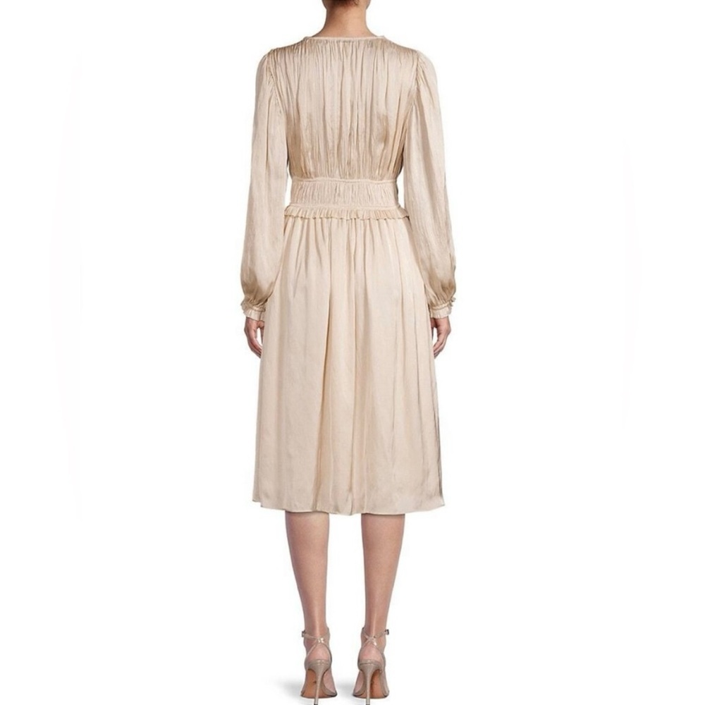 Elie Tahari Dress Beige Size Large
